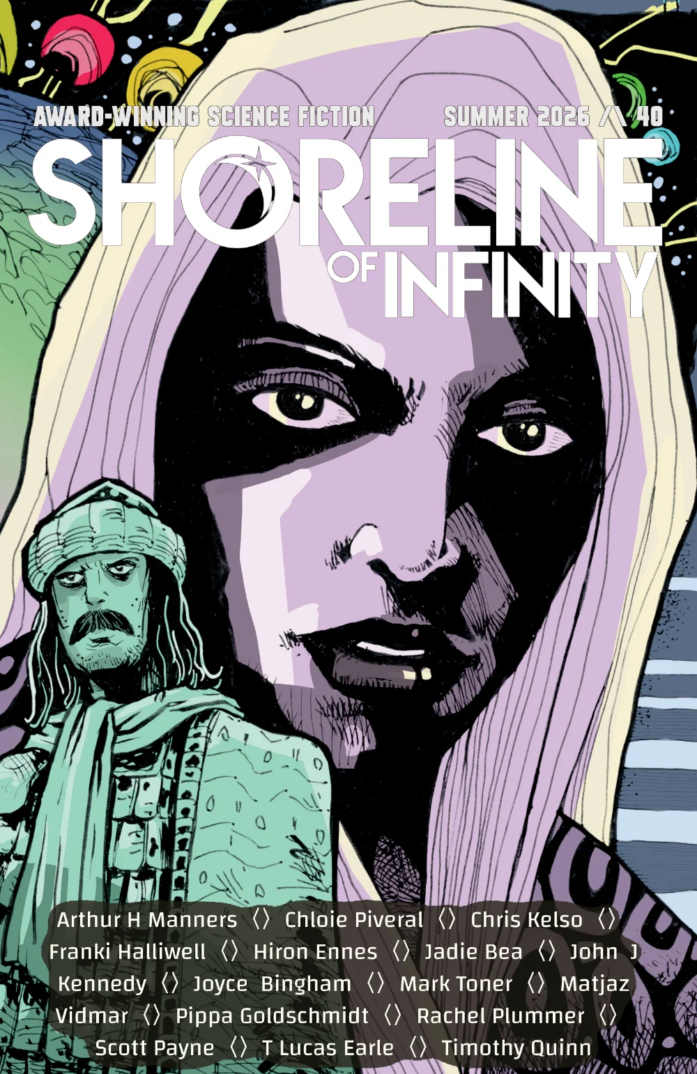 Cover of Shoreline of Infinity issue 40 (2026)